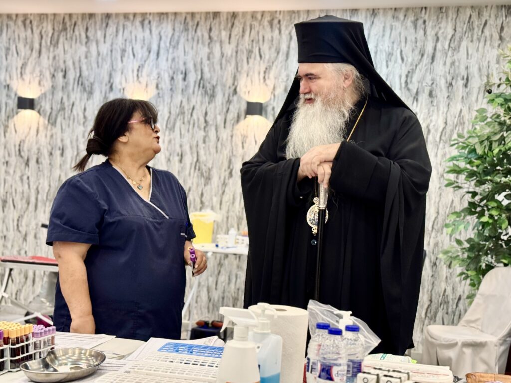 28η Εθελοντική Αιμοδοσία στην Ιερά Μητρόπολη Νέας Κρήνης και Καλαμαριάς