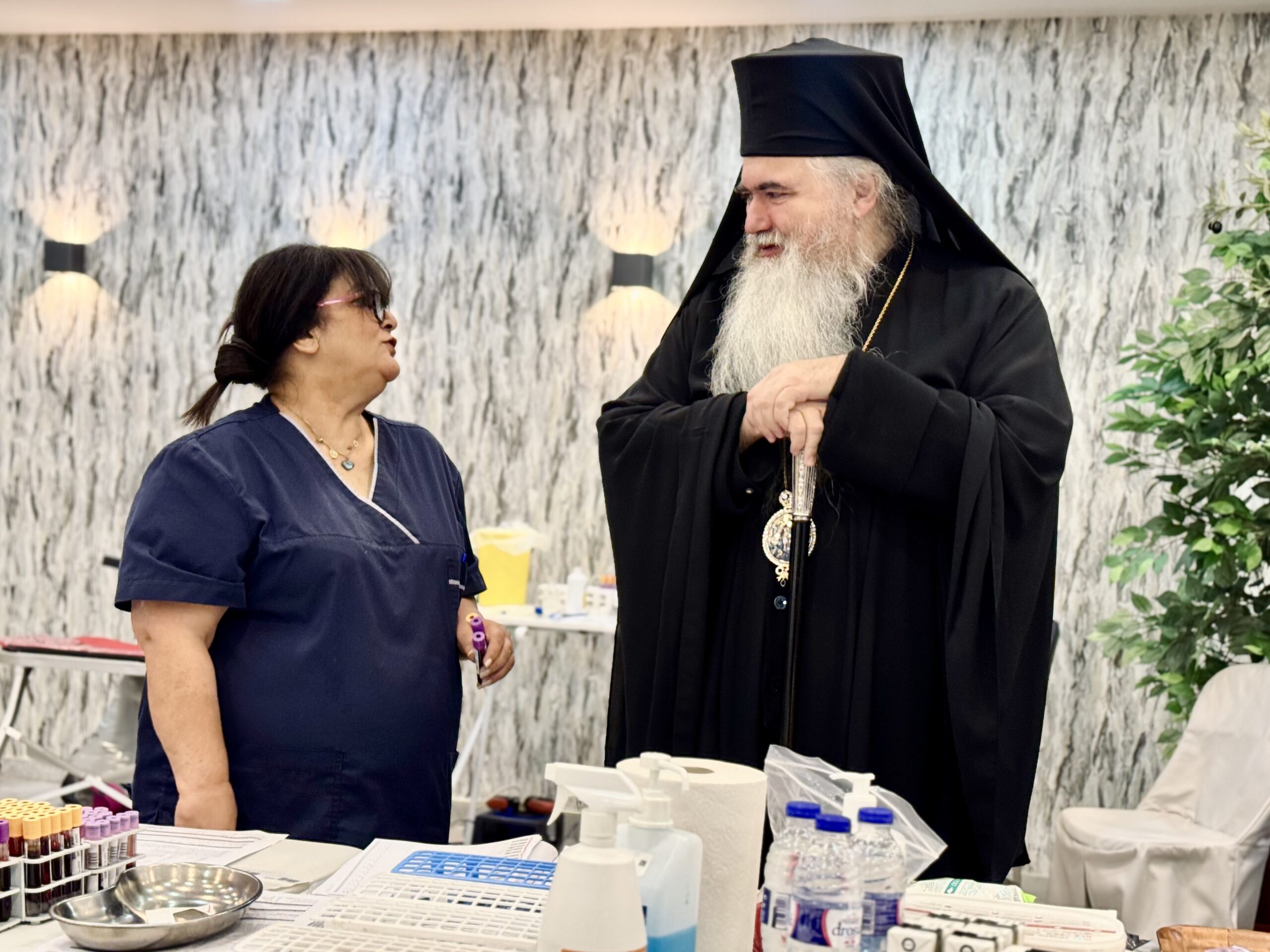 28η Εθελοντική Αιμοδοσία στην Ιερά Μητρόπολη Νέας Κρήνης και Καλαμαριάς