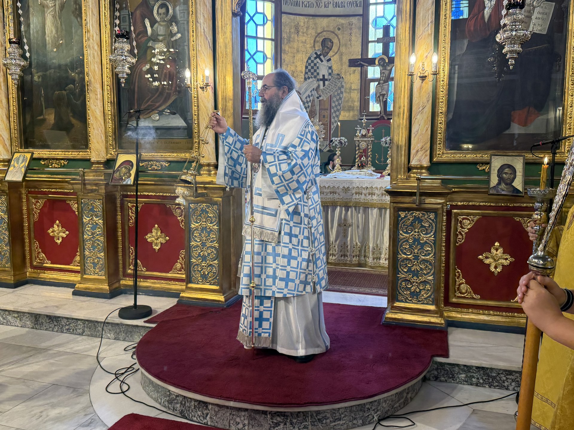 Η μνήμη του Οσίου Παϊσίου του Αγιορείτου στην Καλαμαριά — φωτογραφία 10