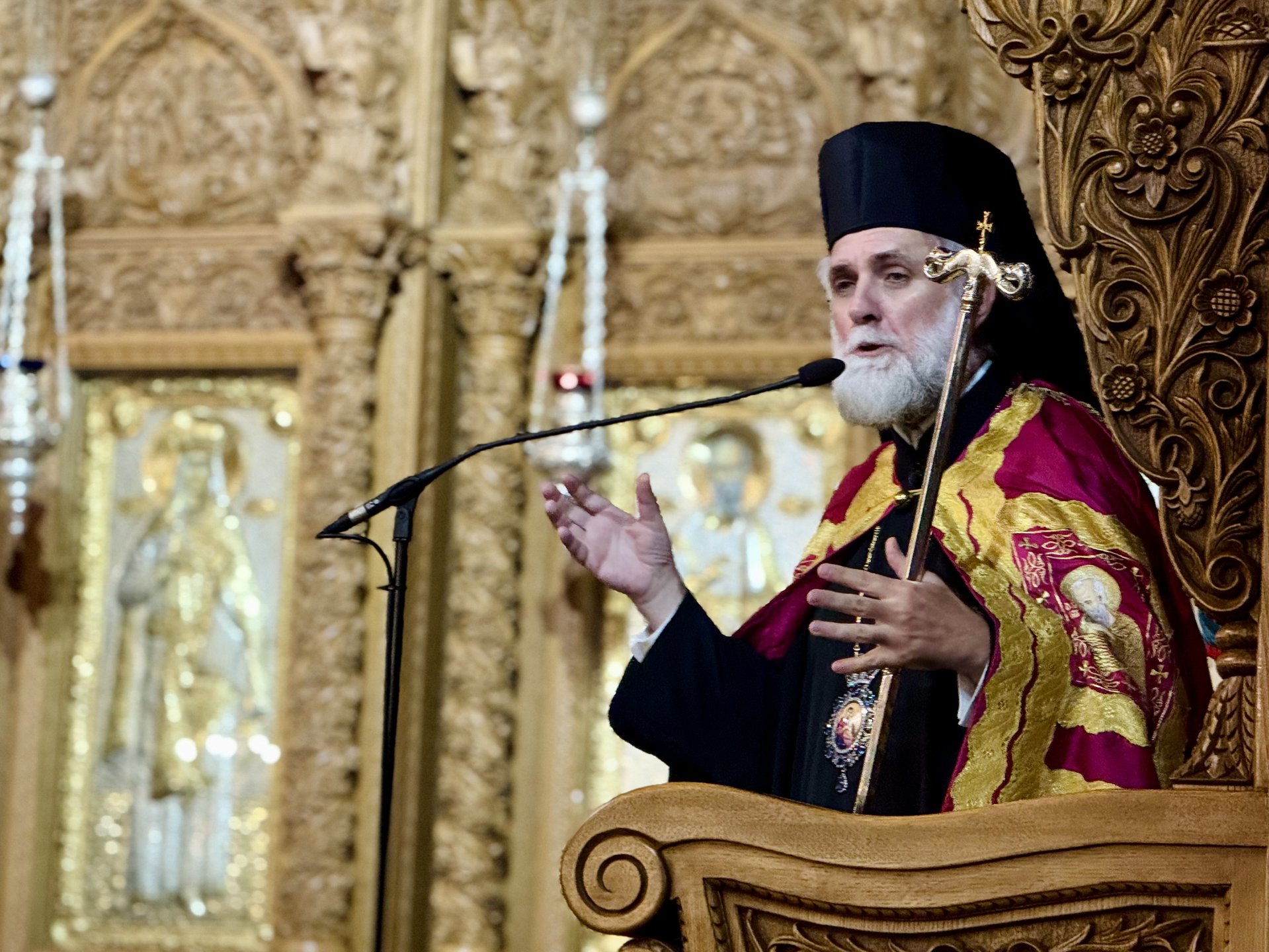 Τα Εγκώμια της Παναγίας στον πανηγυρίζοντα Ιερό Ναό της Παναγίας Νέας Μηχανιώνας