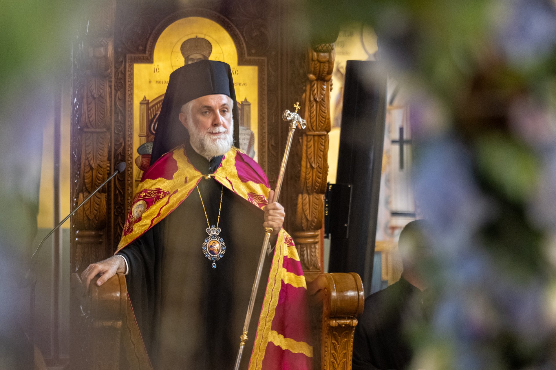 Τα Εγκώμια της Παναγίας στον πανηγυρίζοντα Ιερό Ναό της Παναγίας Νέας Μηχανιώνας