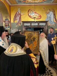 Τα «βγάσματα» της ιεράς εικόνος της Υ. Θ. Φανερωμένης στη Ν. Μηχανιώνα