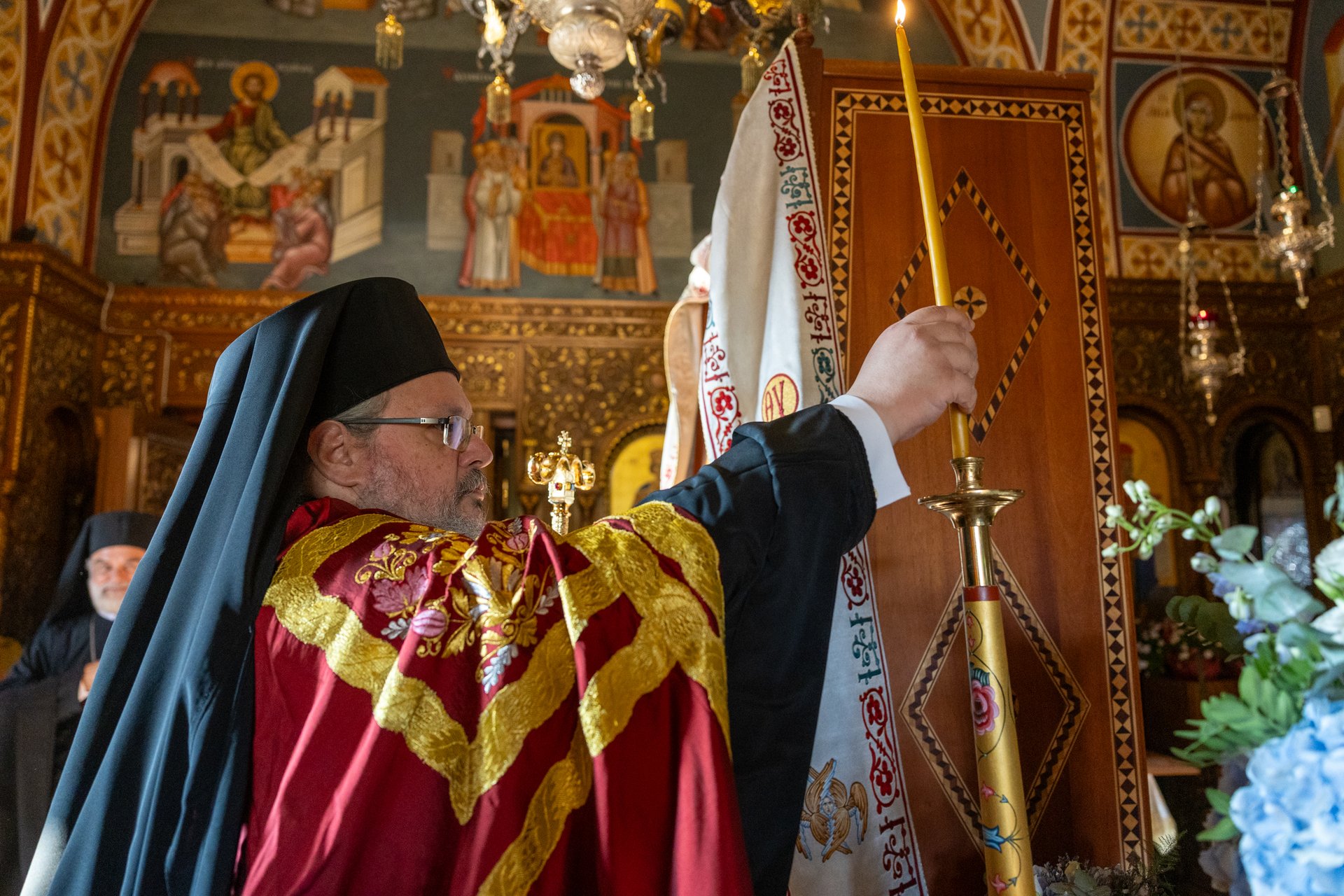 Ο Πανηγυρικός Εσπερινός της Παναγίας Φανερωμένης Νέας Μηχανιώνας