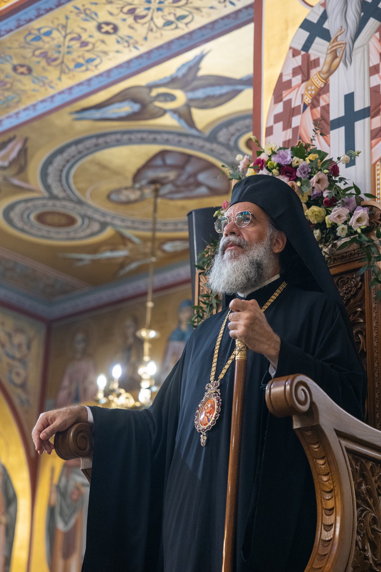 Ο Πανηγυρικός Εσπερινός της Παναγίας Φανερωμένης Νέας Μηχανιώνας