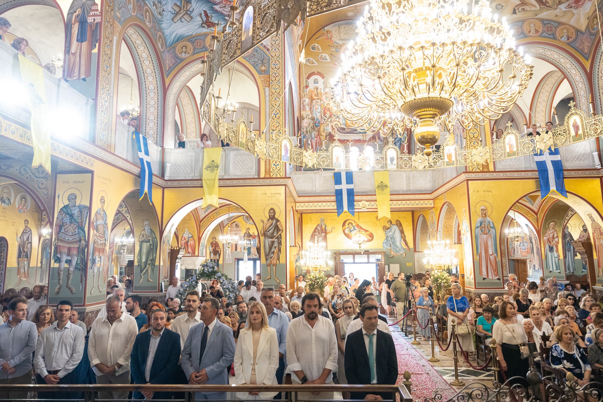 Ο Πανηγυρικός Εσπερινός της Παναγίας Φανερωμένης Νέας Μηχανιώνας
