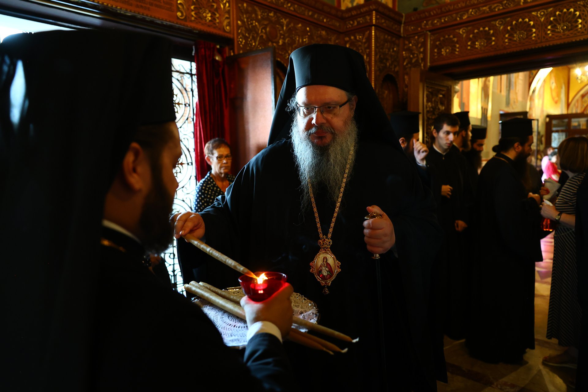 Πολυαρχιερατικό Συλλείτουργο στον πανηγυρίζοντα Ιερό Ναό της Παναγίας Φανερωμένης Νέας Μηχανιώνας