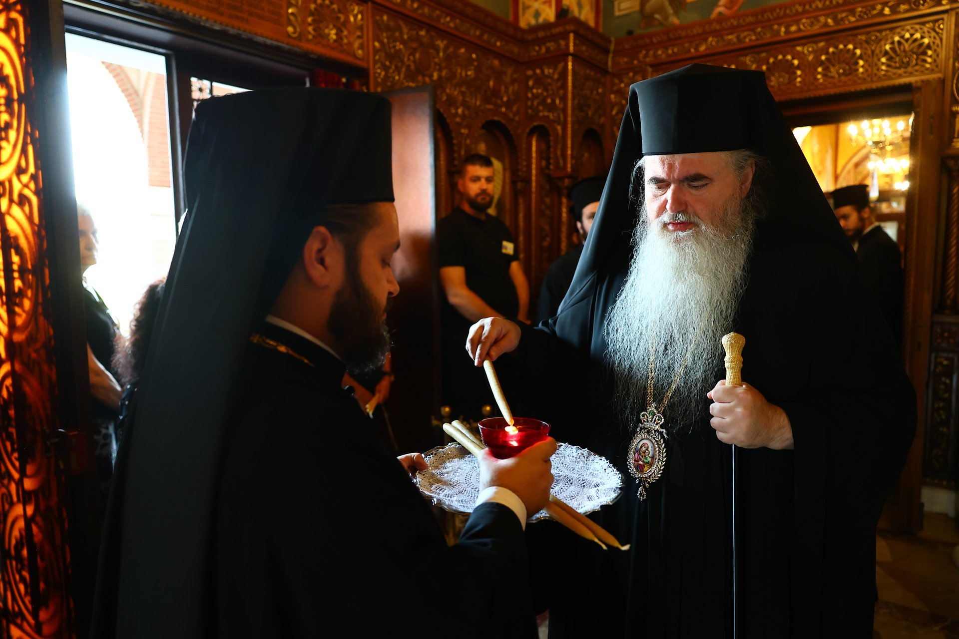 Πολυαρχιερατικό Συλλείτουργο στον πανηγυρίζοντα Ιερό Ναό της Παναγίας Φανερωμένης Νέας Μηχανιώνας