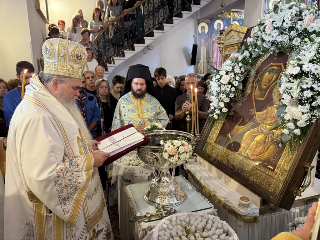 Η εορτή της Ιεράς Εικόνος της Υ.Θ. Ελαιοβρύτισσας στην Καλαμαριά