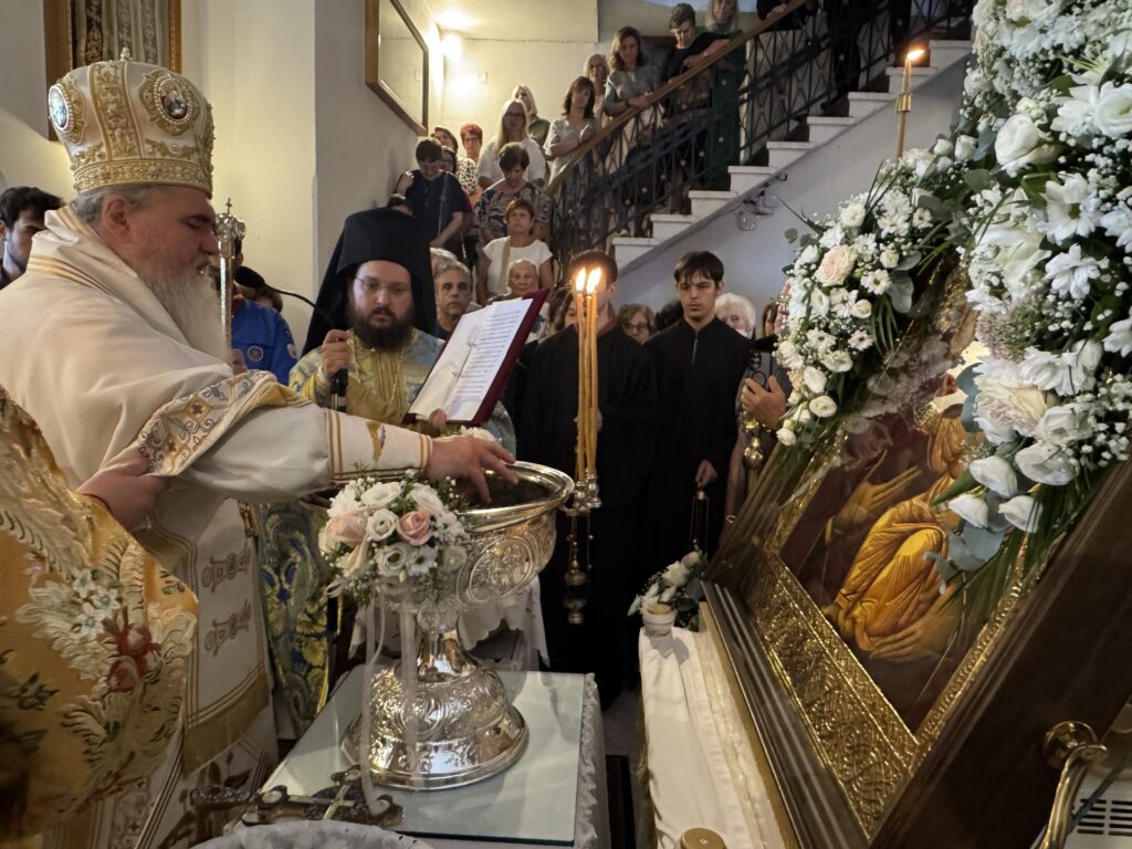 Η εορτή της Ιεράς Εικόνος της Υ.Θ. Ελαιοβρύτισσας στην Καλαμαριά