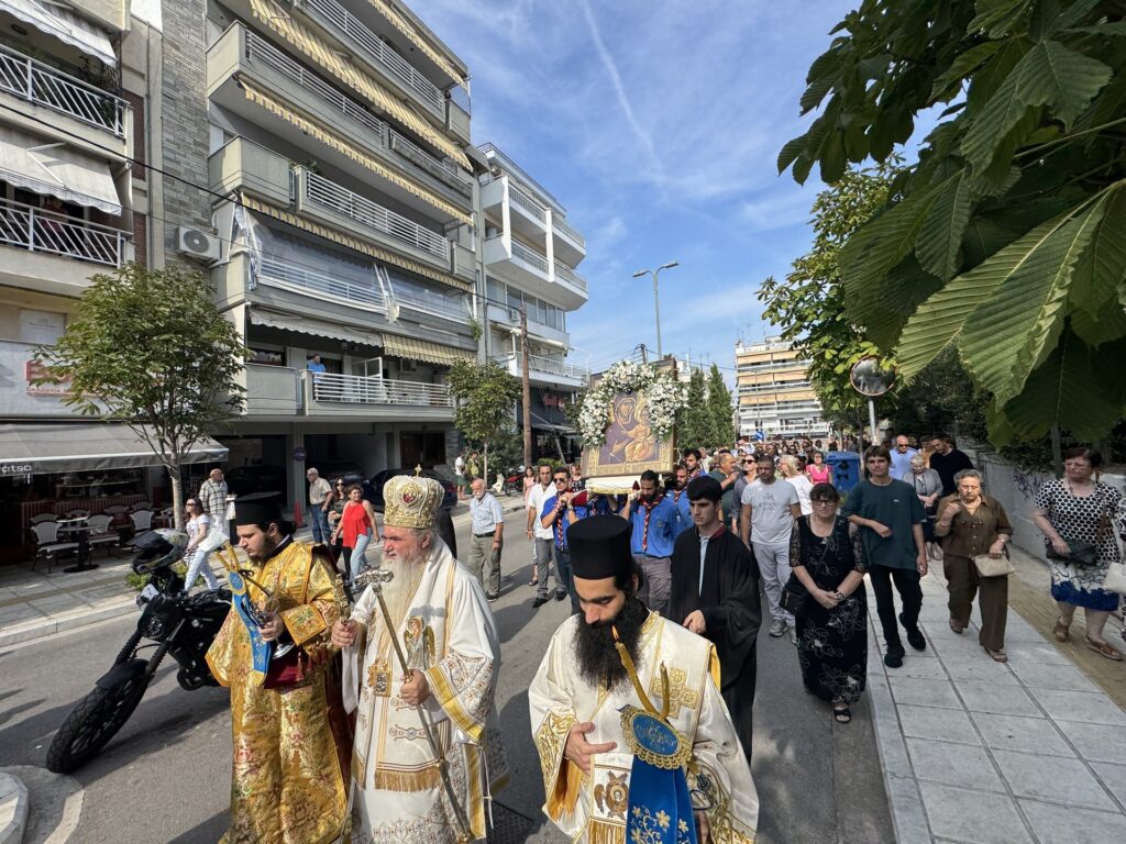 Η εορτή της Ιεράς Εικόνος της Υ.Θ. Ελαιοβρύτισσας στην Καλαμαριά