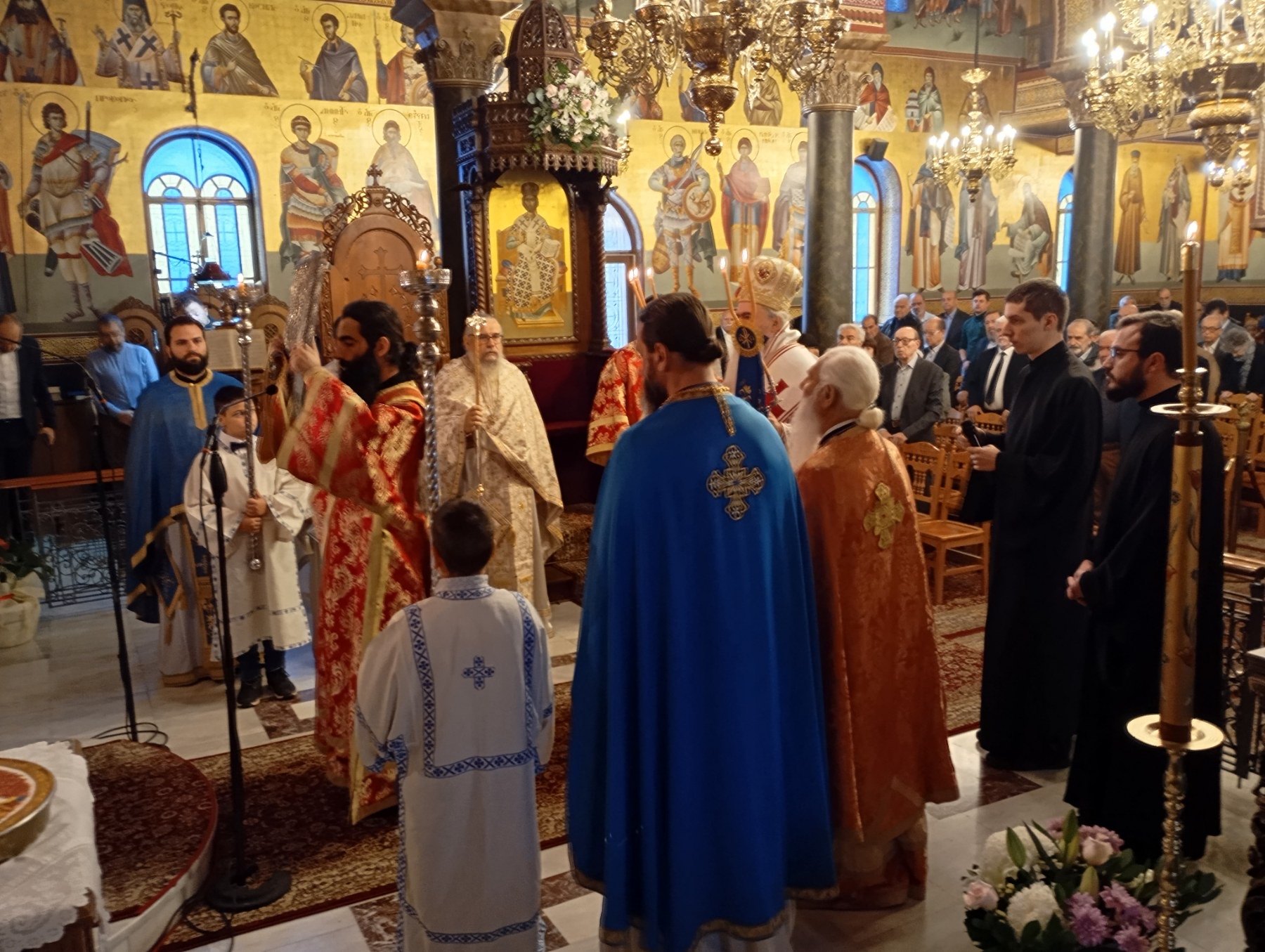 Πρώτη πανήγυρη της Παναγίας Παντάνασσας στην Ι.Μ. Καλαμαριάς