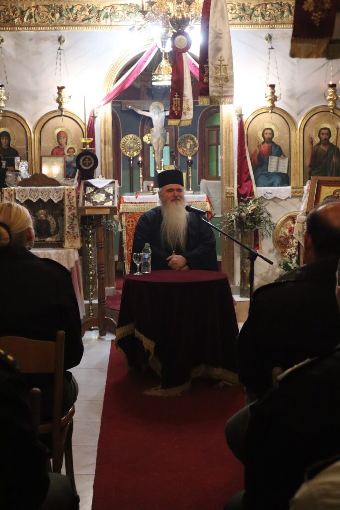 Έναρξη Σύναξης Μελέτης Αγίας Γραφής των Αξιωματικών του Στρατοπέδου «Νταλίπη» Καλαμαριάς